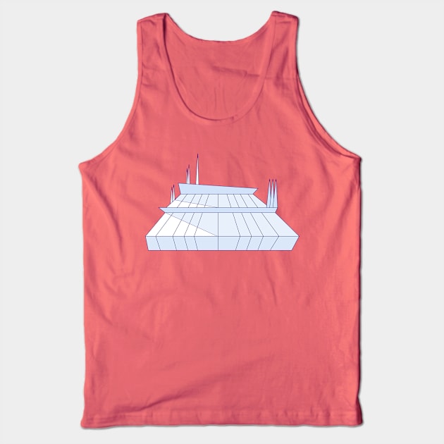 Space Mountain Tank Top by singinglaundromat